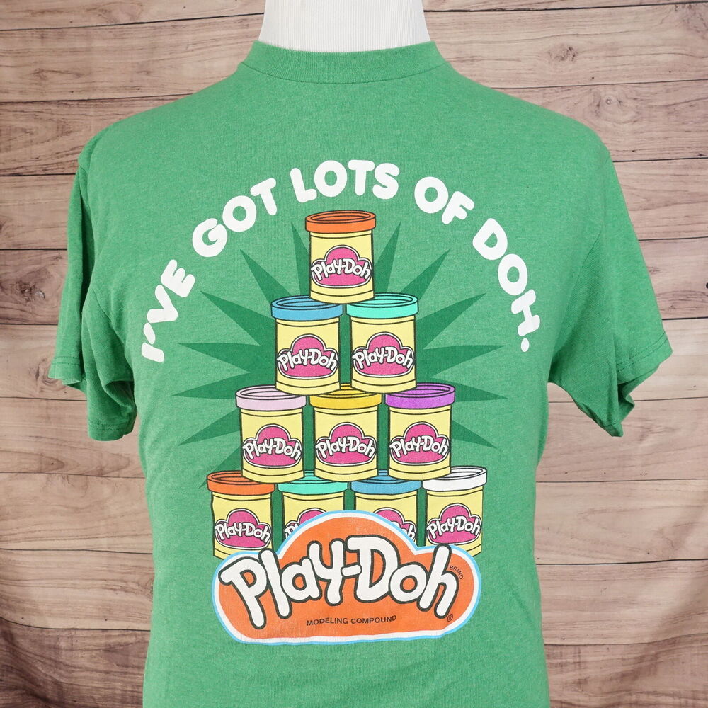 PLAY-DOH‎ I'VE GOT LOTS OF DOH FUNNY HUMOR NOVELTY T-SHIRT SZ L